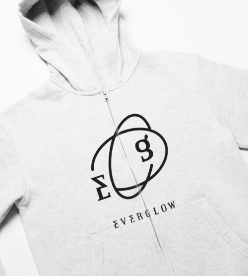 Everglow Code Collage Zip Hoodie