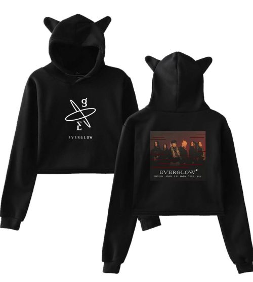 Everglow Group Portrait Cropped Hoodie