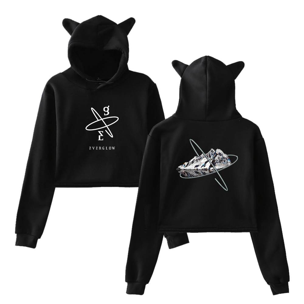 Everglow Spaceship Cropped Hoodie - Image 2