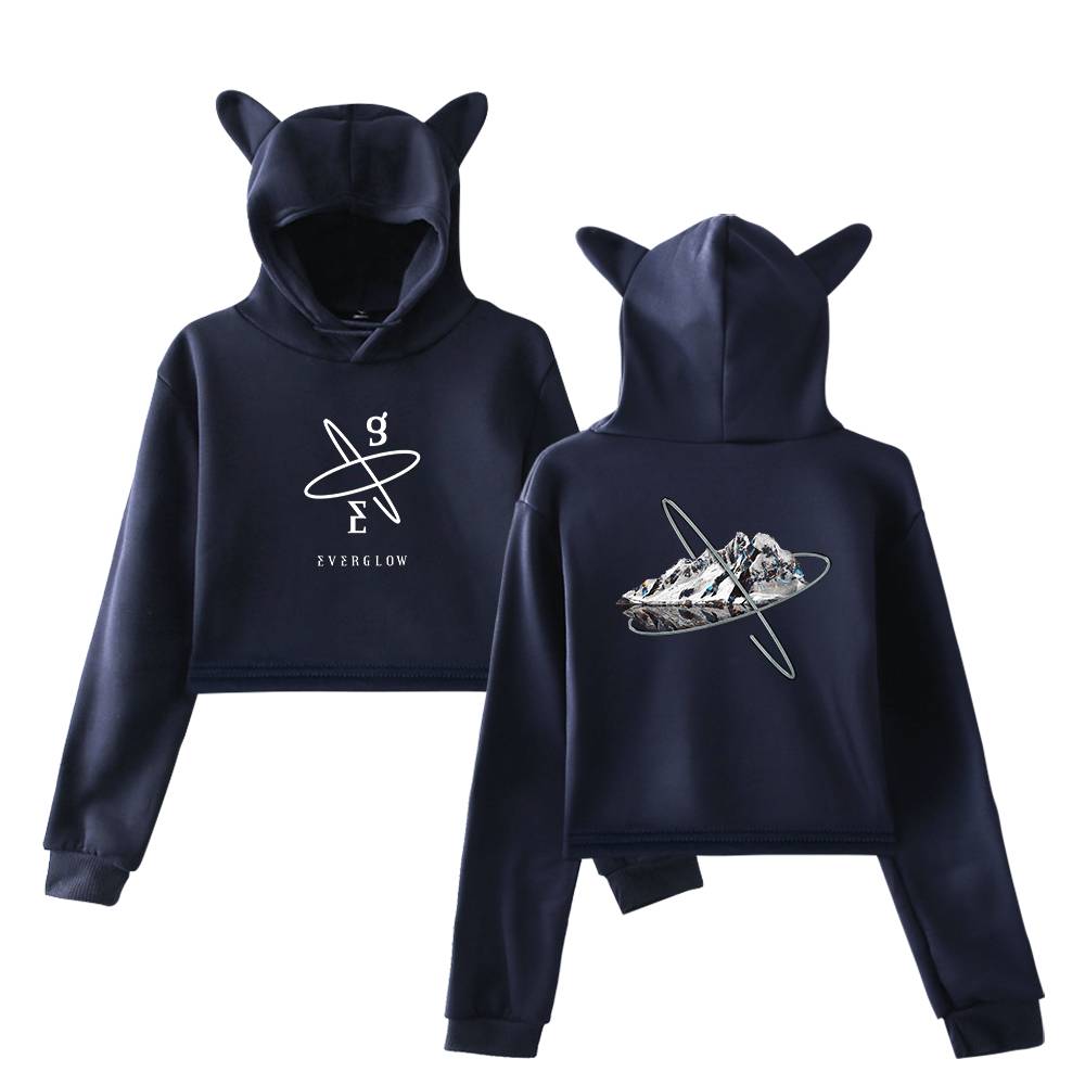 Everglow Spaceship Cropped Hoodie