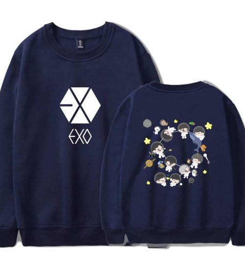 EXO Chibi Galaxy Sweatshirt