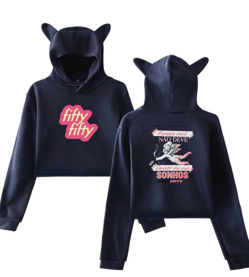 FIFTY FIFTY Sonhos Cropped Hoodie