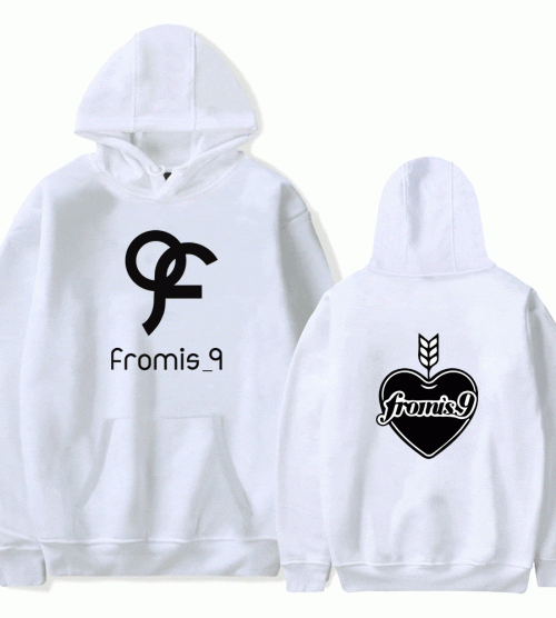 Fromis_9 Heart Badge Hoodie