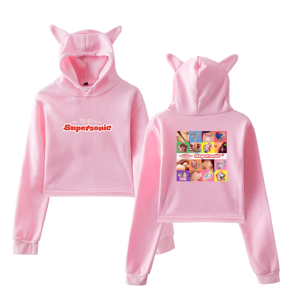 Fromis_9 Supersonic Cropped Hoodie - Image 5