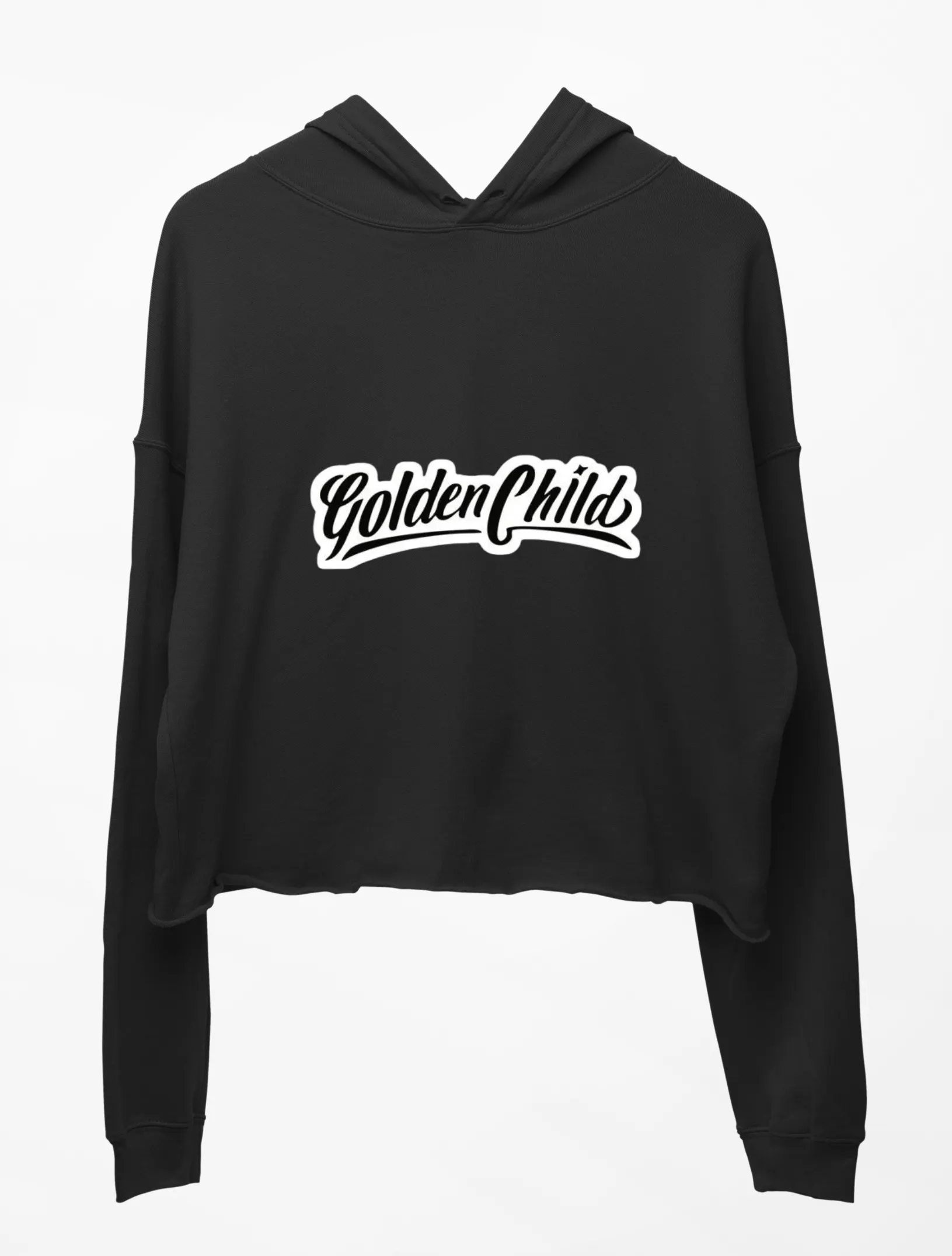 Golden Child Aura Cropped Hoodie - Image 5