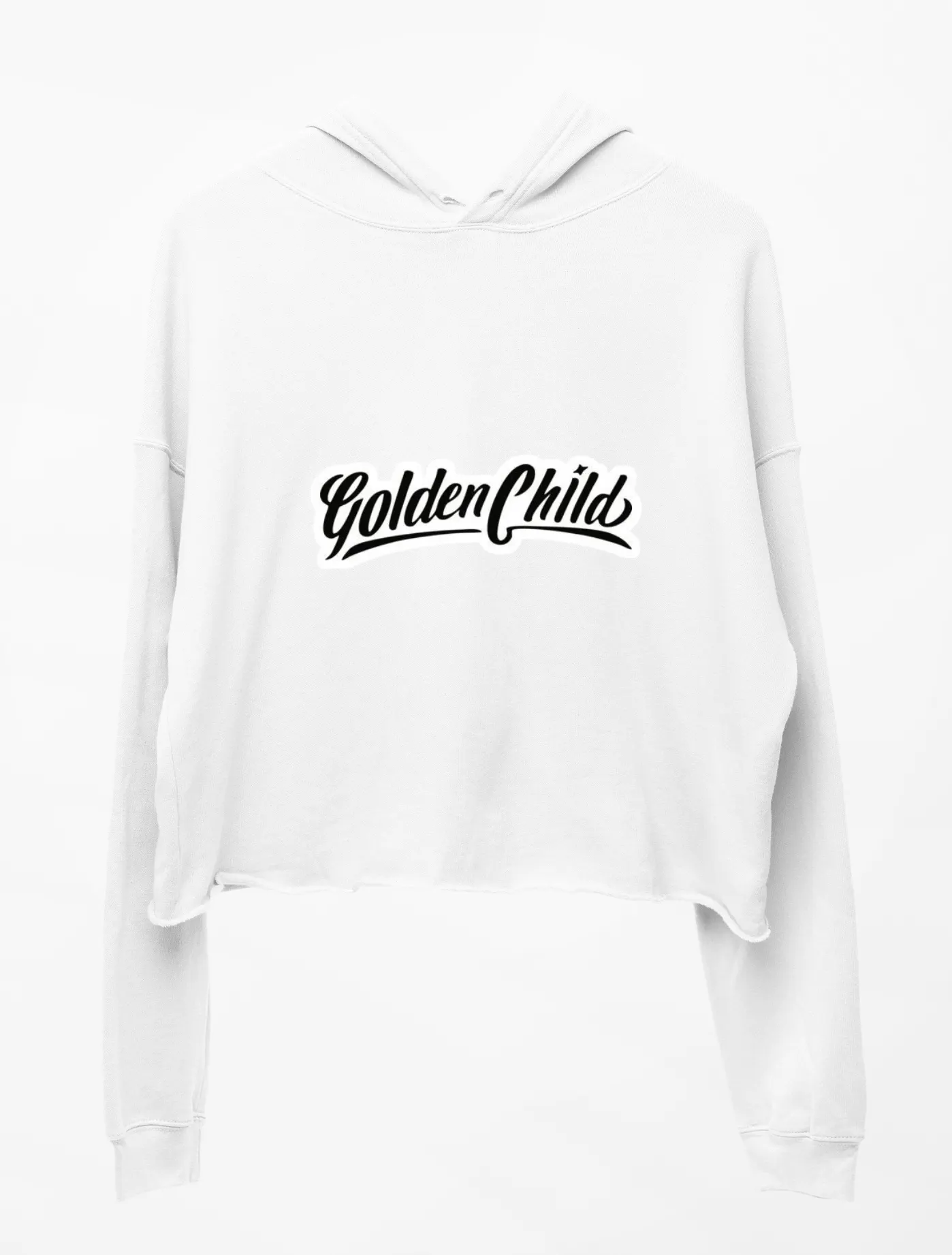 Golden Child Aura Cropped Hoodie - Image 2
