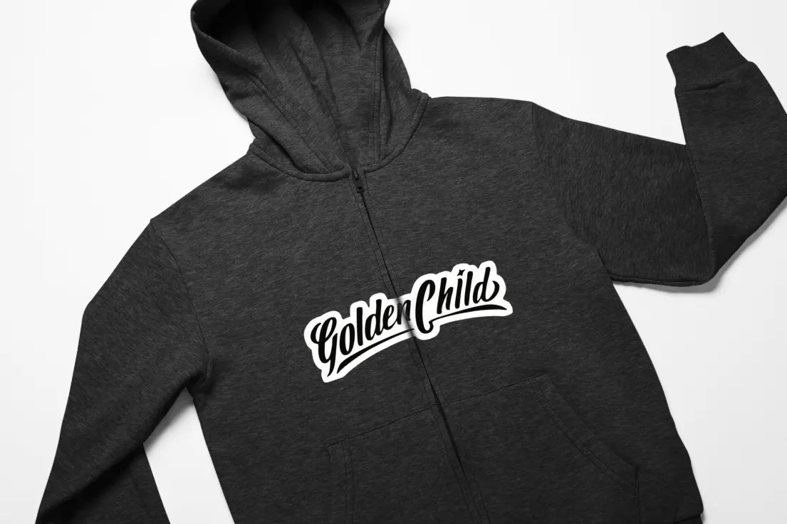 Golden Child Aura Zip Hoodie