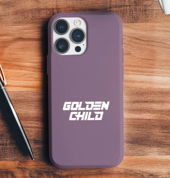 Golden Child Block Logo Phone Case - Image 11