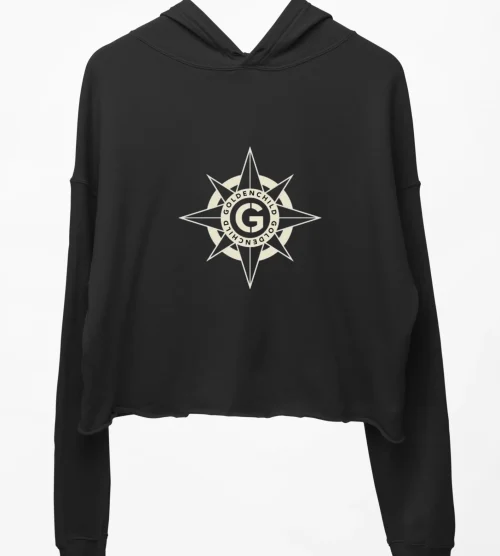 Golden Child Invisible Crayon Cropped Hoodie