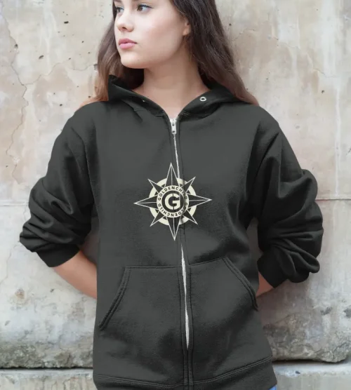 Golden Child Invisible Crayon Zip Hoodie