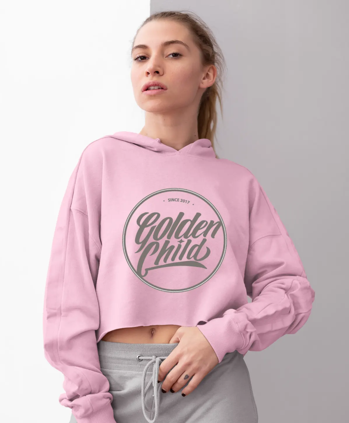 Golden Child Wish Cropped Hoodie - Image 12