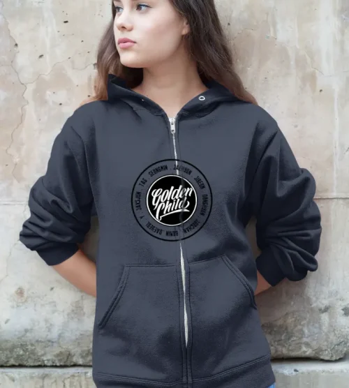 Golden Child Yes Cover Zip Hoodie