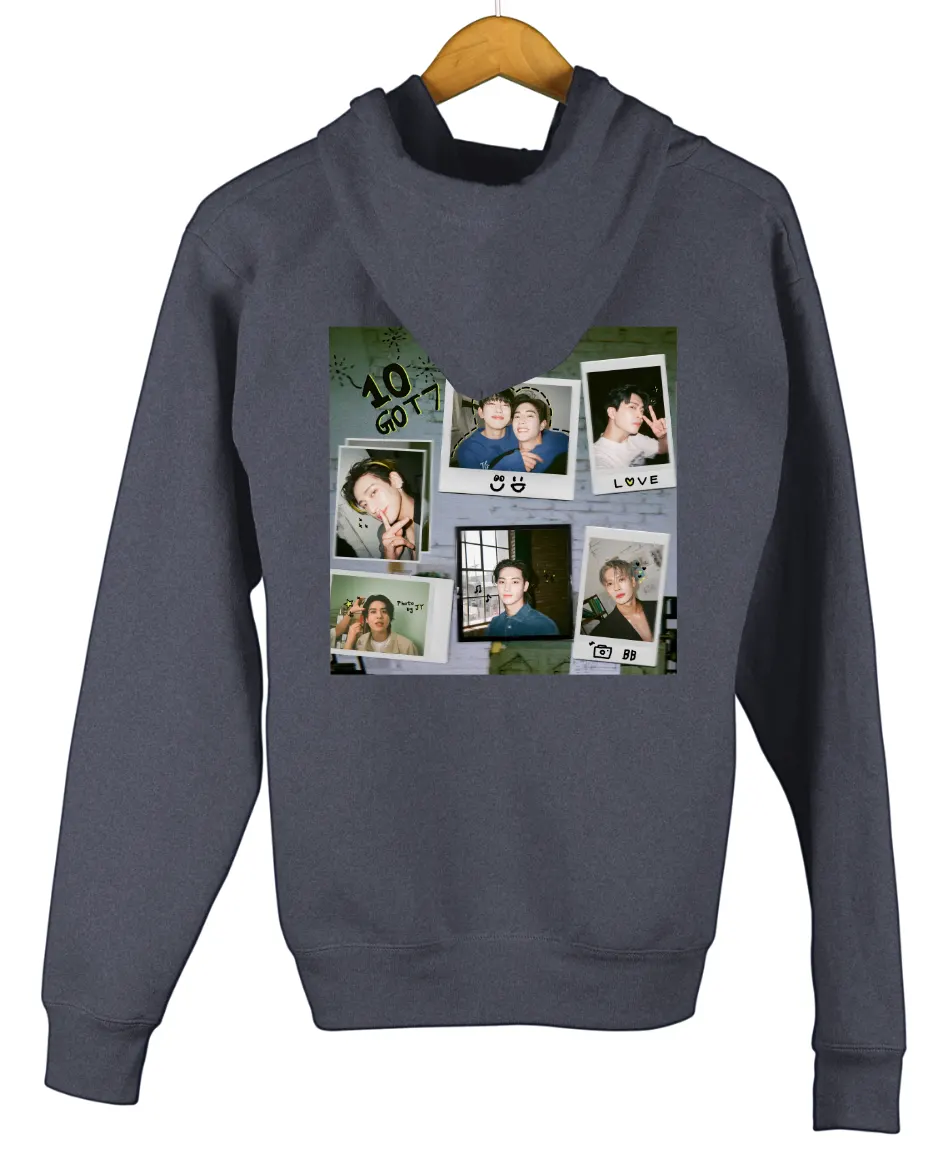 GOT7 10th Anniversary Zip Hoodie - Image 5