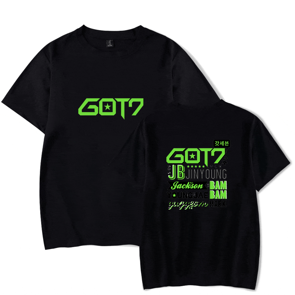 GOT7 Name Collage T-Shirt - Image 2