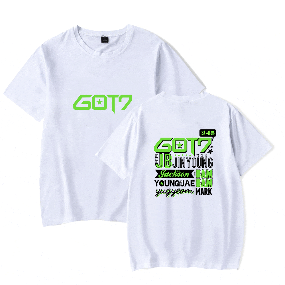 GOT7 Name Collage T-Shirt - Image 3