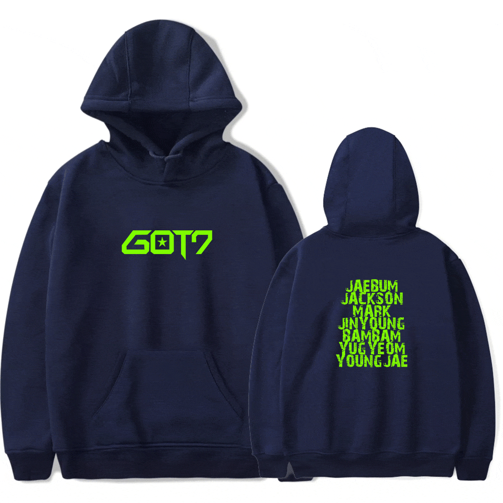 GOT7 Neon Roll Call Hoodie - Image 4