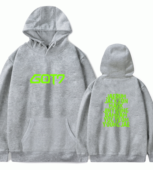 GOT7 Neon Roll Call Hoodie