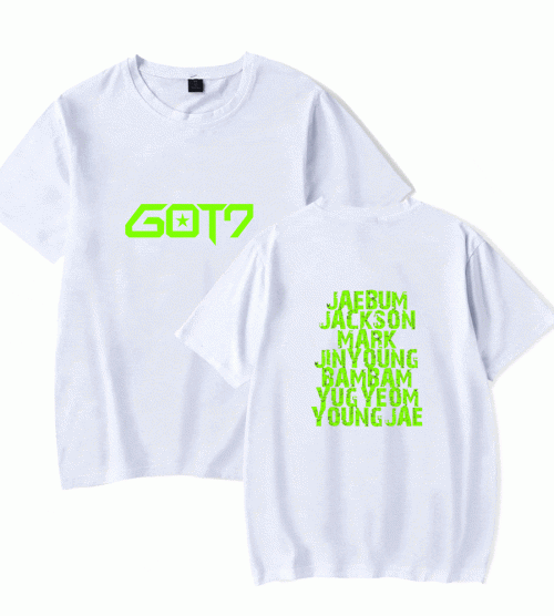 GOT7 Neon Roll Call T-Shirt
