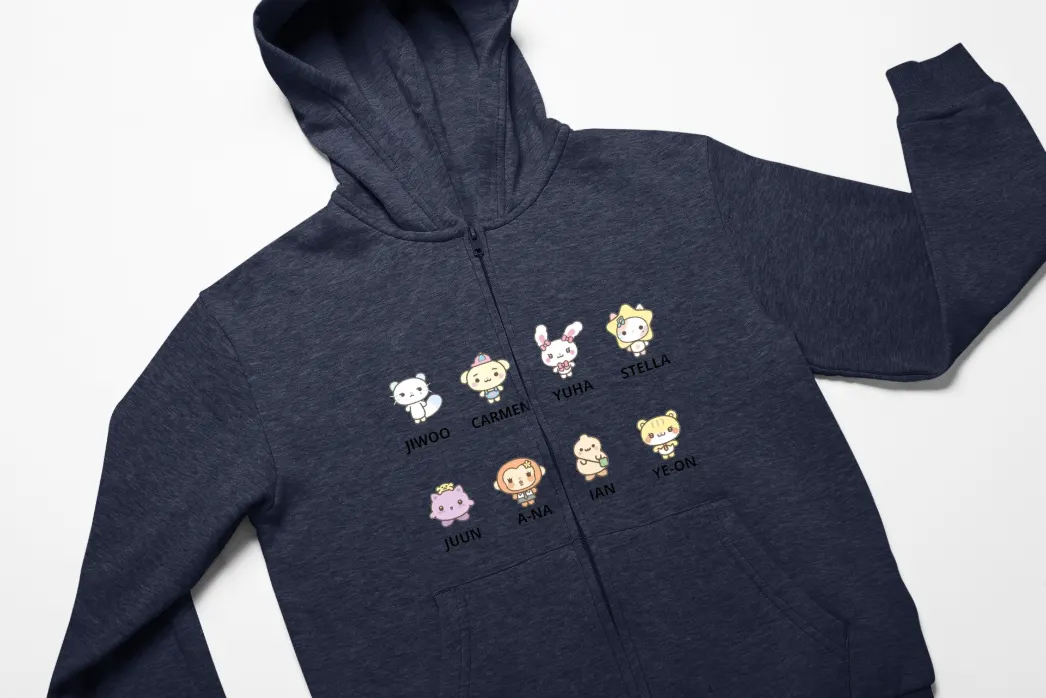 Hearts2Hearts Next Chapter Zip Hoodie - Image 3