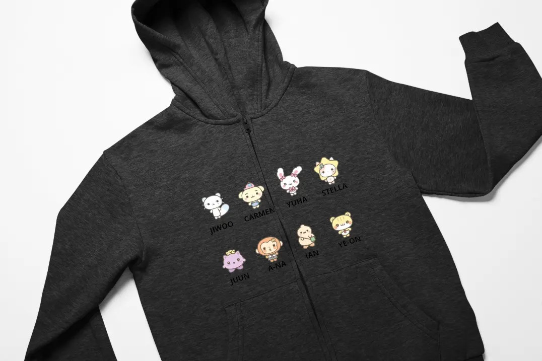 Hearts2Hearts Next Chapter Zip Hoodie - Image 4