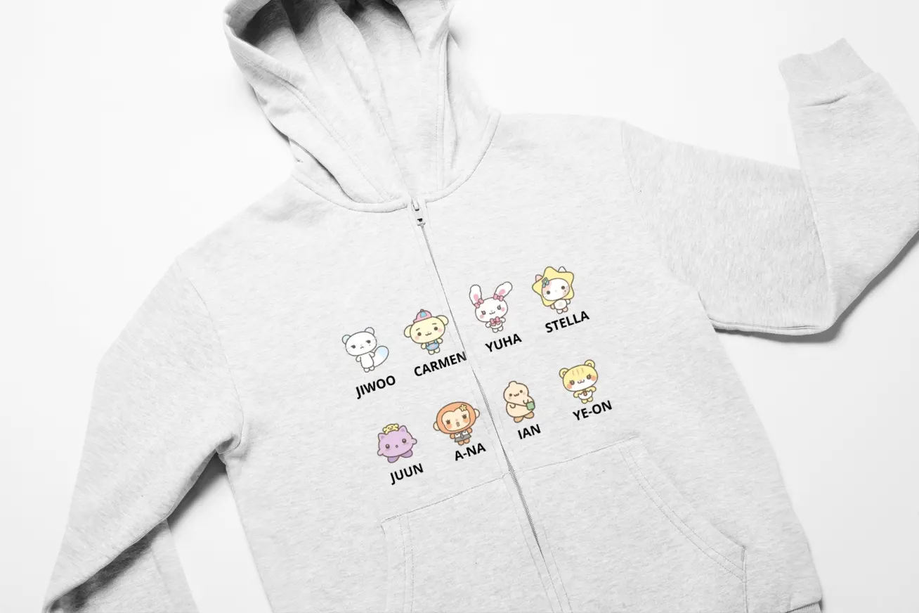 Hearts2Hearts Next Chapter Zip Hoodie - Image 2