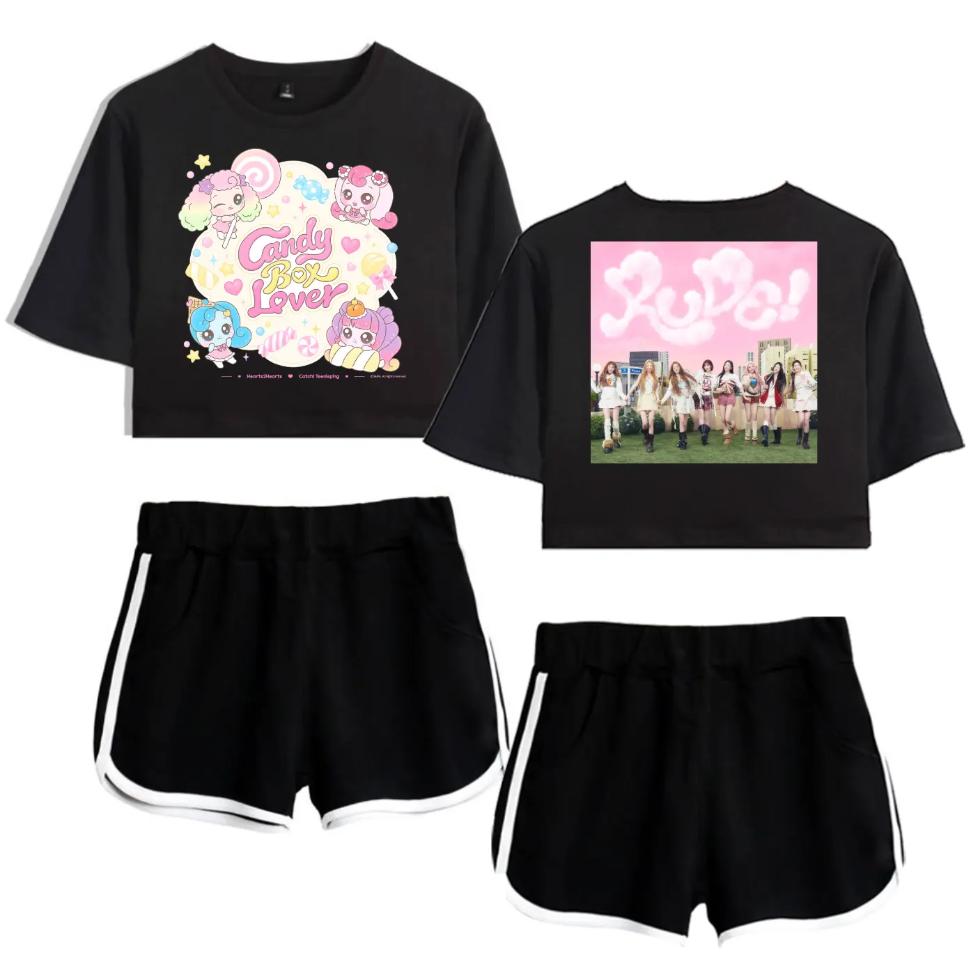 Hearts2Hearts Rude Tracksuit - Image 2