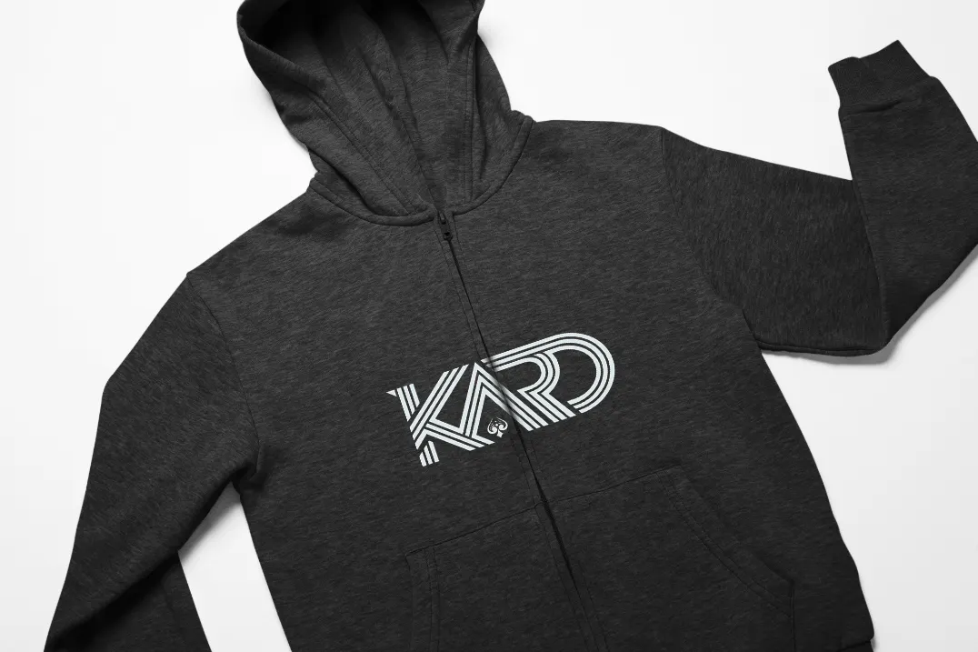 Kard Yellow Light Zip Hoodie - Image 3