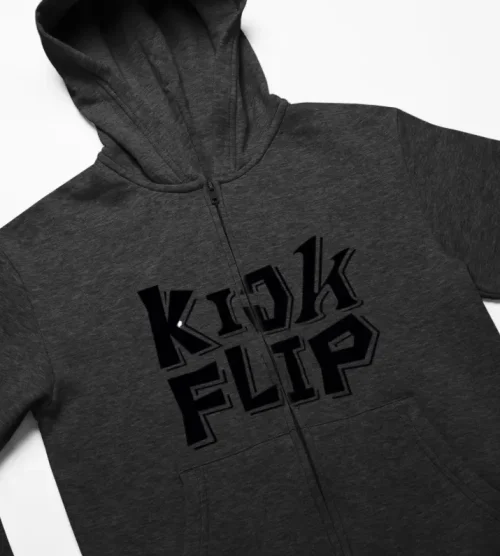 KickFlip Flip It Kick It Zip Hoodie