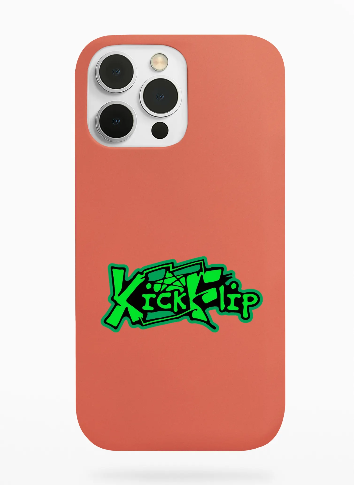 KickFlip Green Logo Phone Case - Image 2