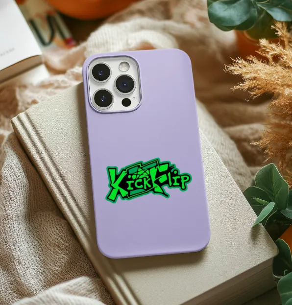 KickFlip Green Logo Phone Case - Image 8