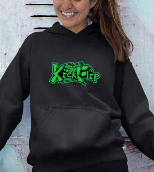 KickFlip Kick Off The Wall Hoodie