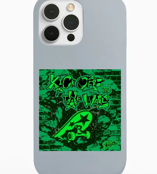 KickFlip Kick Off The Wall Phone Case
