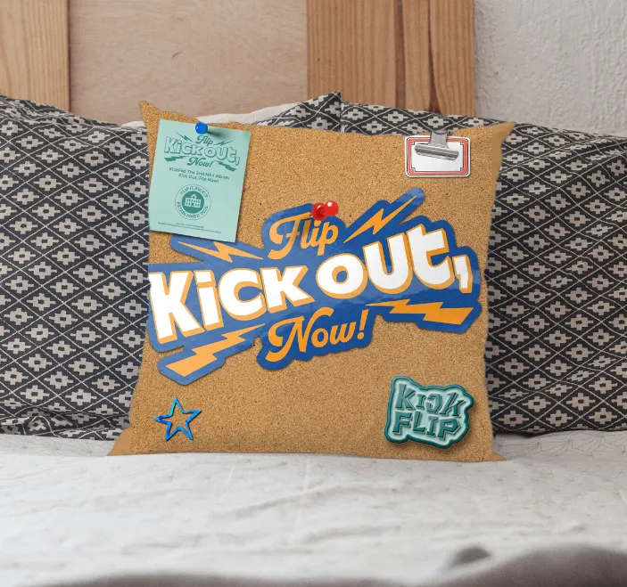 KickFlip Kick Out Flip Now Pillow Case - Image 2
