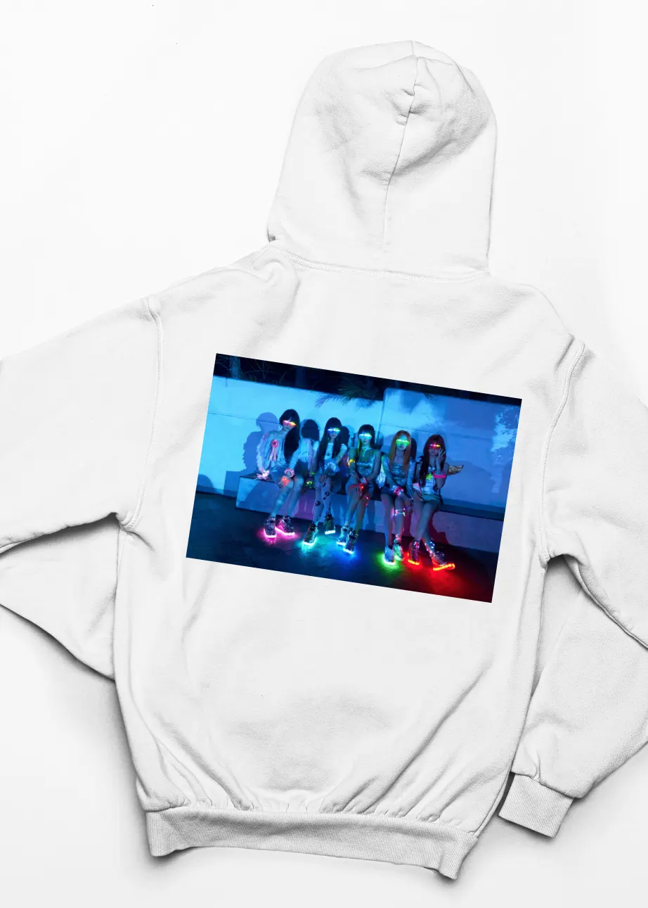 Kiiikiii Swirl Logo Hoodie - Image 3