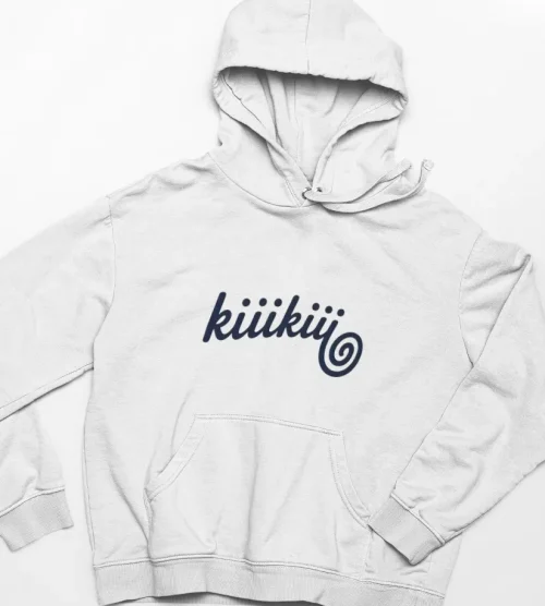 Kiiikiii Swirl Logo Hoodie