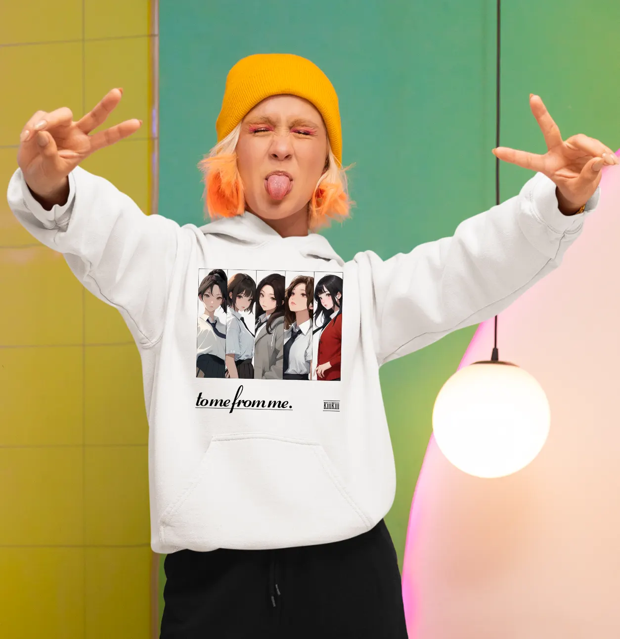 Kiiikiii To Me From Me Hoodie - Image 10