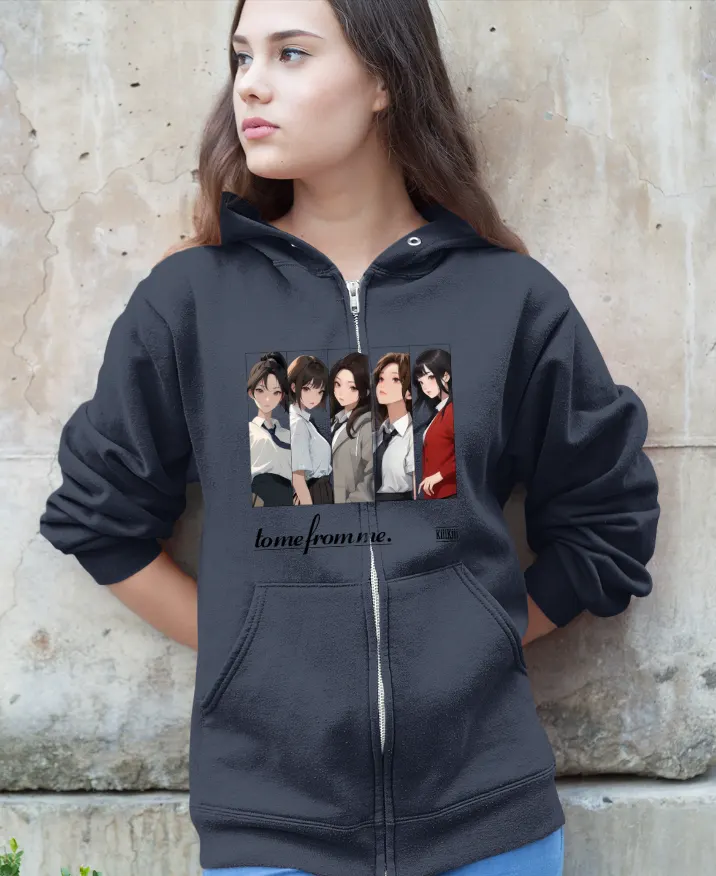 Kiiikiii To Me From Me Zip Hoodie - Image 9