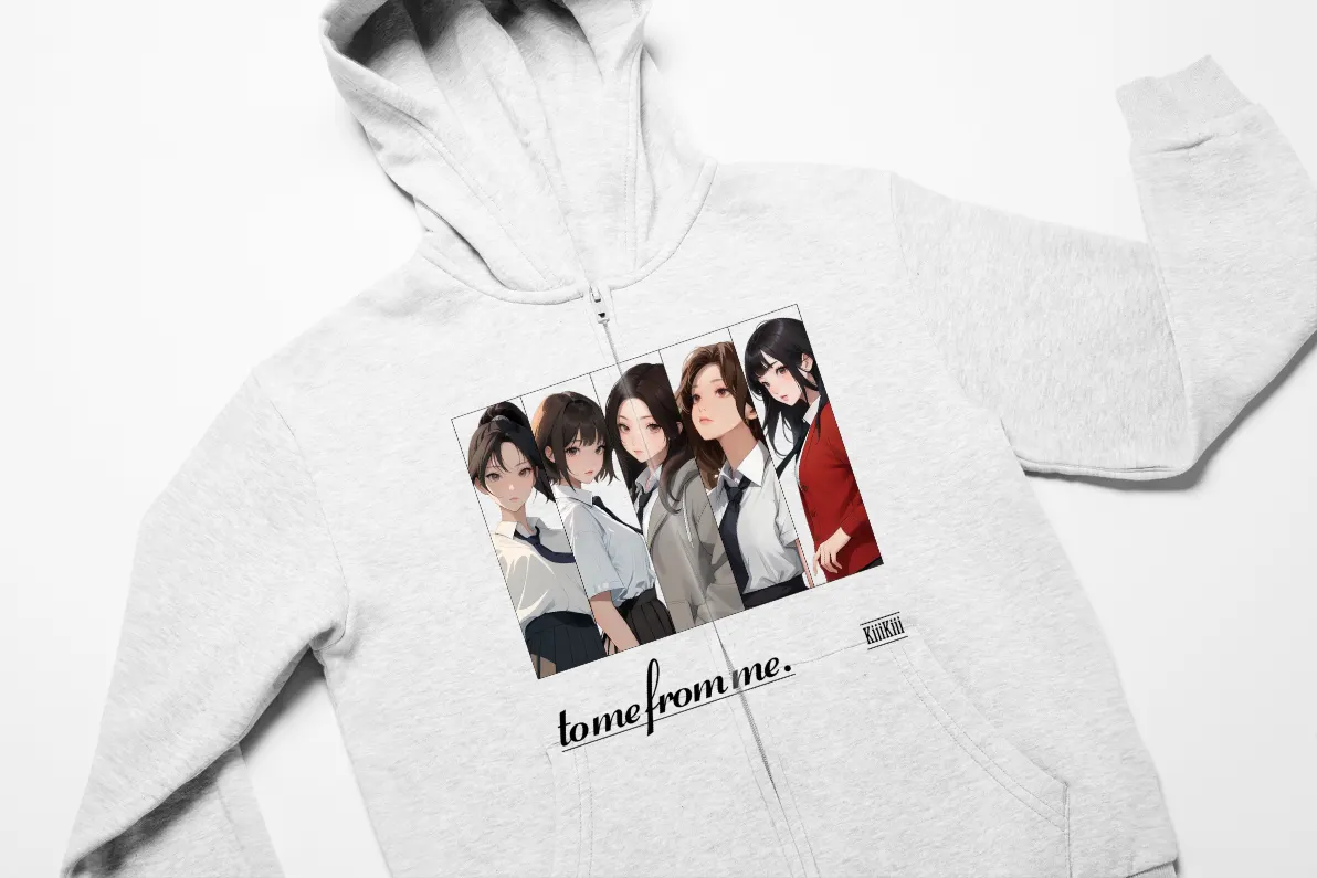Kiiikiii To Me From Me Zip Hoodie - Image 2