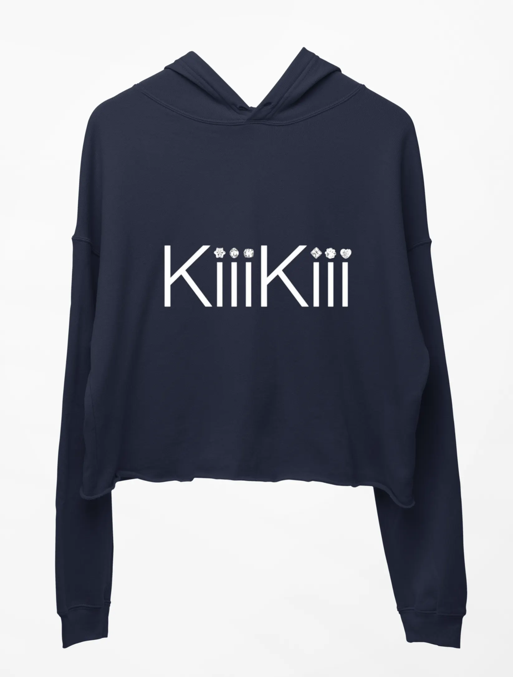Kiiikiii Uncut Gem Cropped Hoodie - Image 4