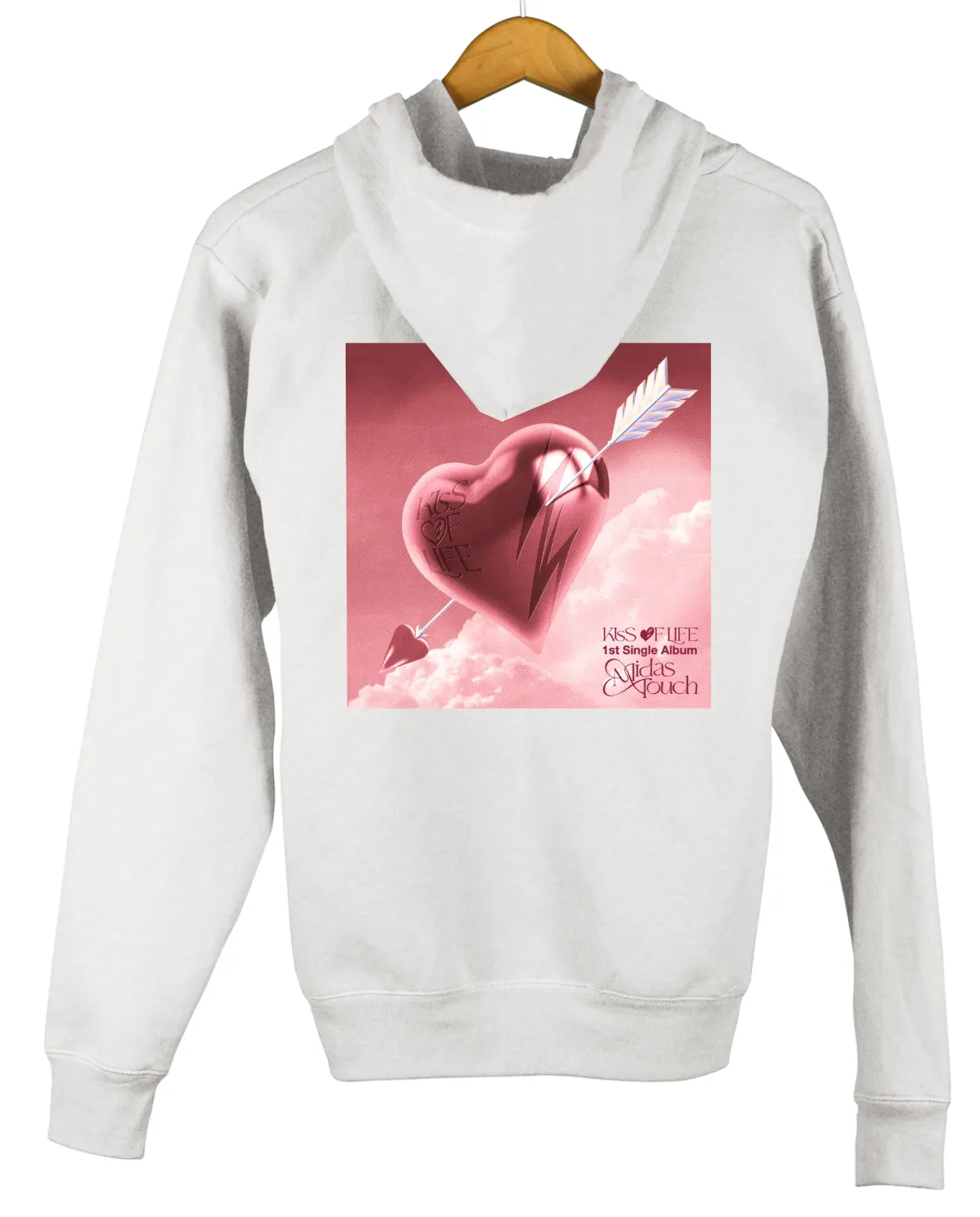 Kiss of Life Midas Touch Zip Hoodie - Image 4