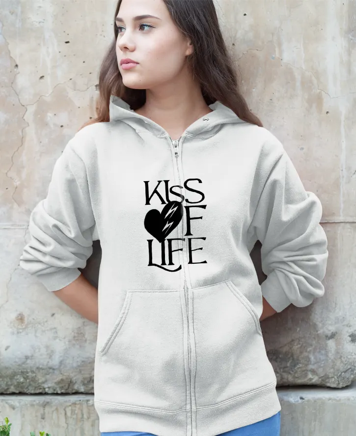 Kiss of Life Midas Touch Zip Hoodie - Image 5