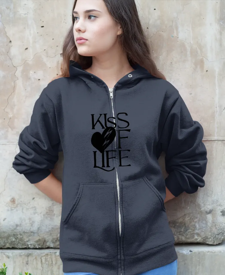 Kiss of Life Midas Touch Zip Hoodie - Image 9
