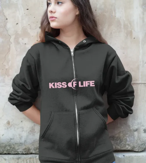 Kiss of Life Starburst Zip Hoodie