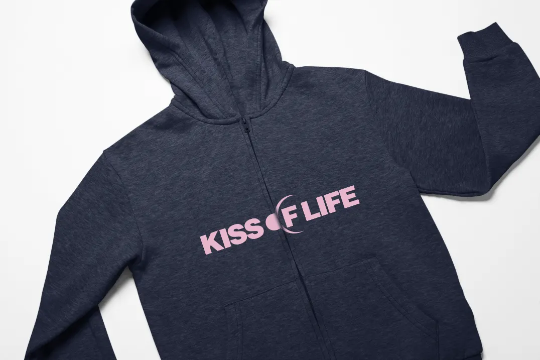 Kiss of Life Starburst Zip Hoodie - Image 3