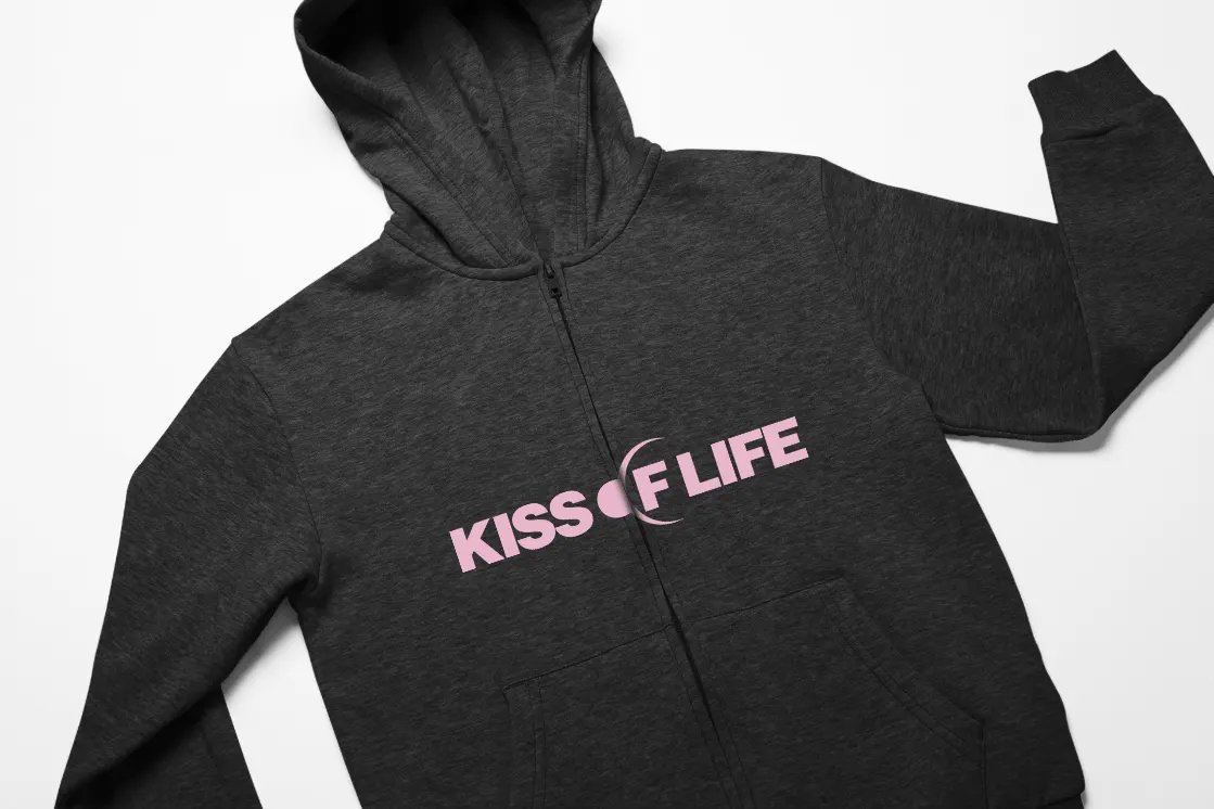 Kiss of Life Starburst Zip Hoodie - Image 4