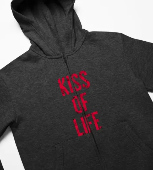 Kiss of Life Sticky Zip Hoodie