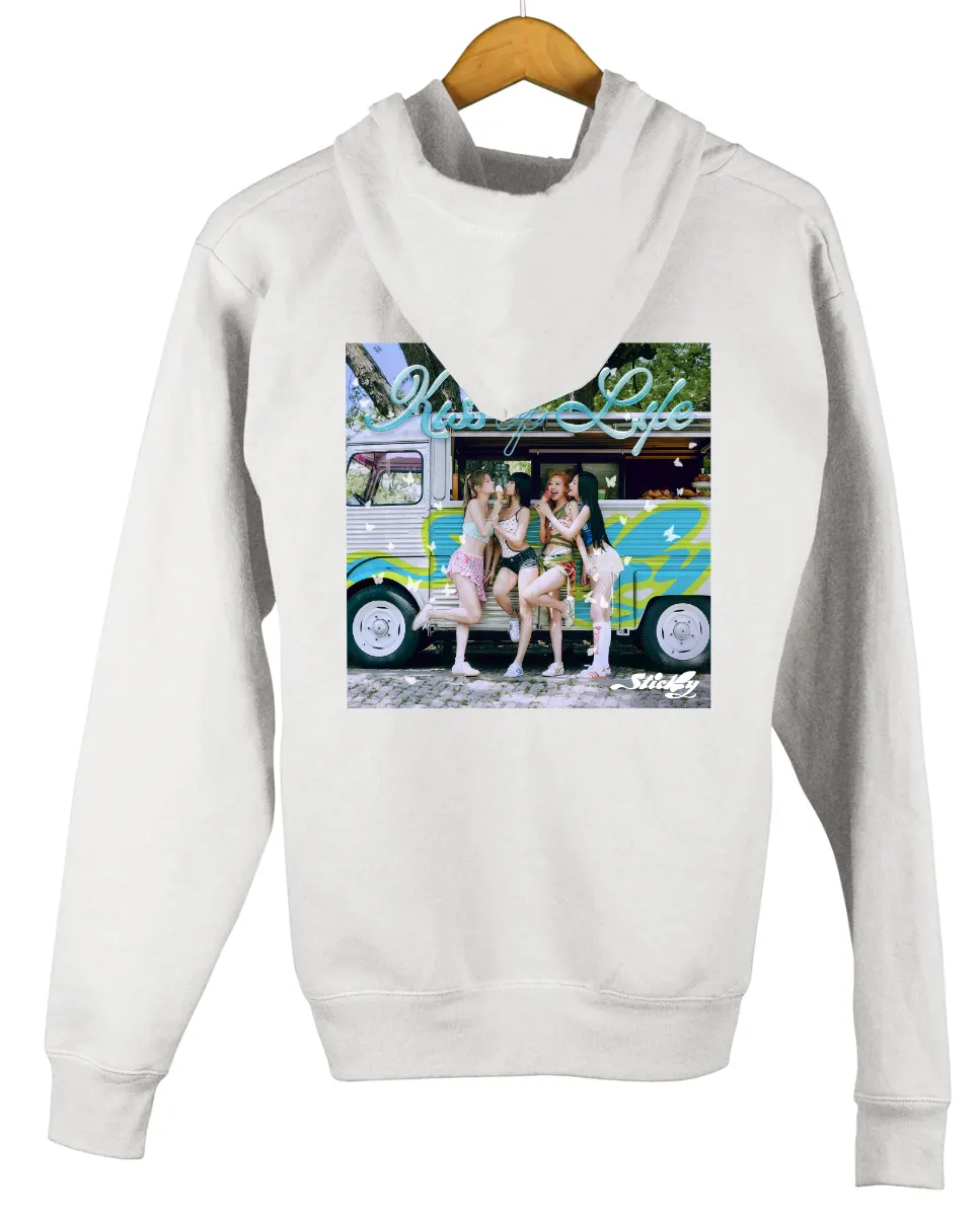 Kiss of Life Sticky Zip Hoodie - Image 6