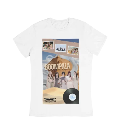 LE SSERAFIM Boompala Desert T-Shirt