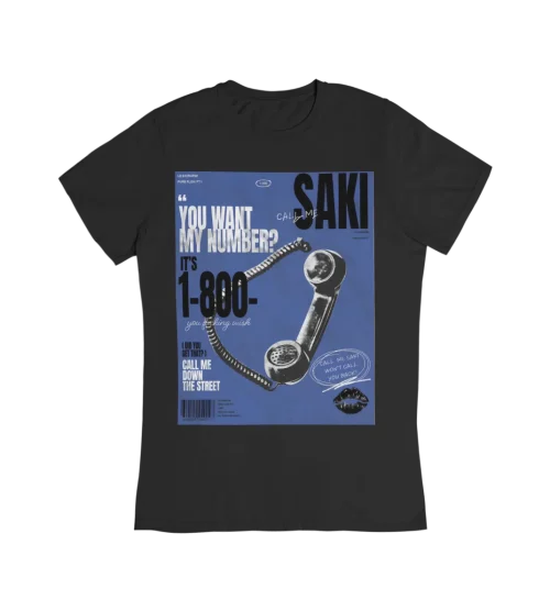 LE SSERAFIM Call Me Saki T-Shirt