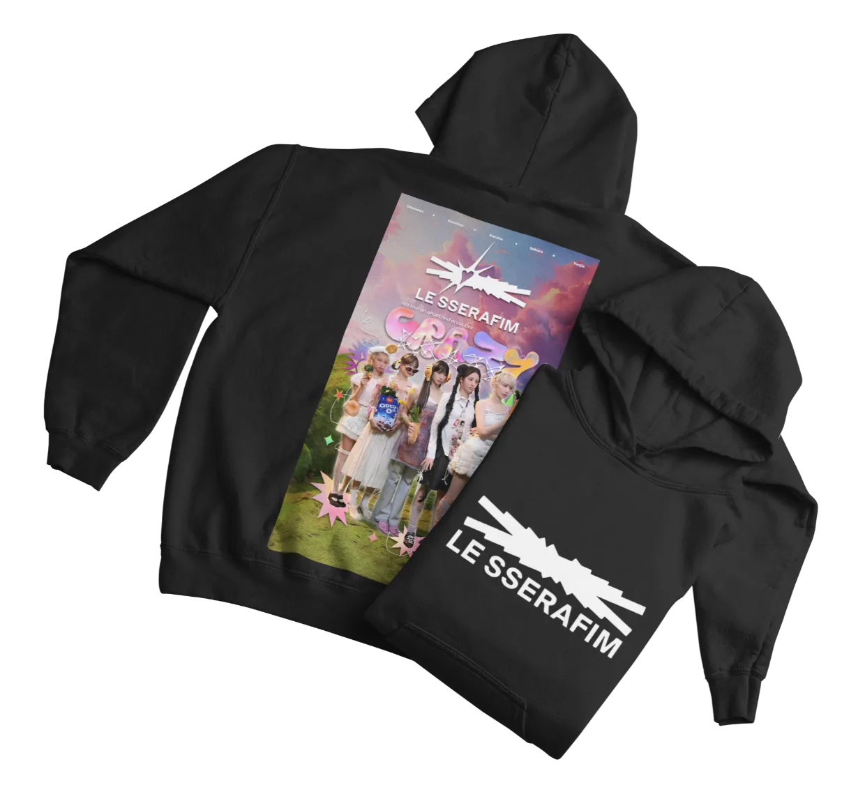 LE SSERAFIM Crazy Hoodie - Image 3
